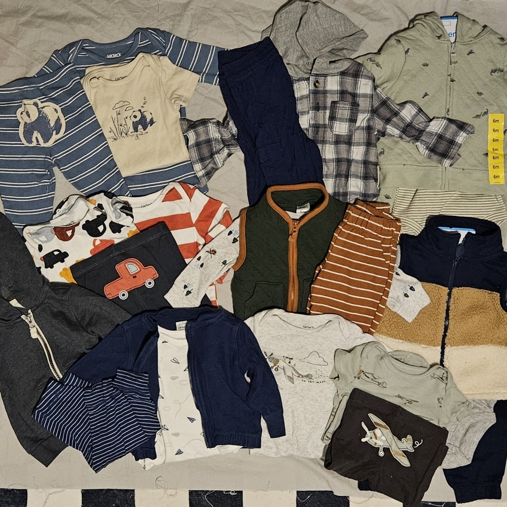 Carter's Kids' Multicolor Sweatshirts & Hoodies Set